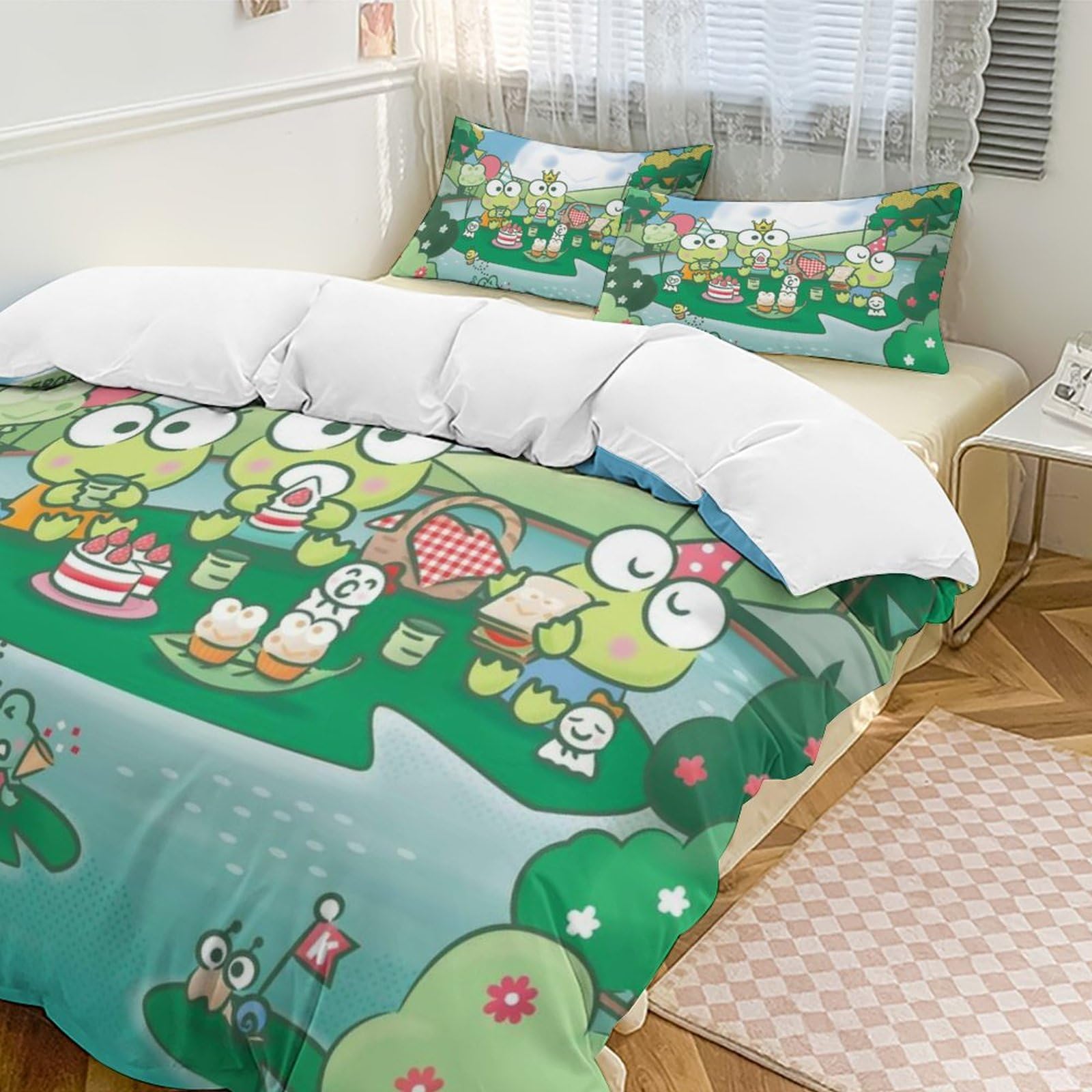 ちろちゃん　ベッドカバー Amazon｜クロミ 布団カバー 3点セット シングル シングル 枕カバー